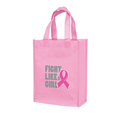 Gloss Laminated Designer Tote Bag (8"x4"x10") - Screen Print